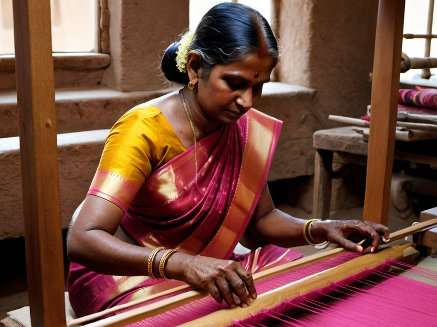 The Dance Of Threads: Weaving Techniques That Brings Silk Sarees To Life