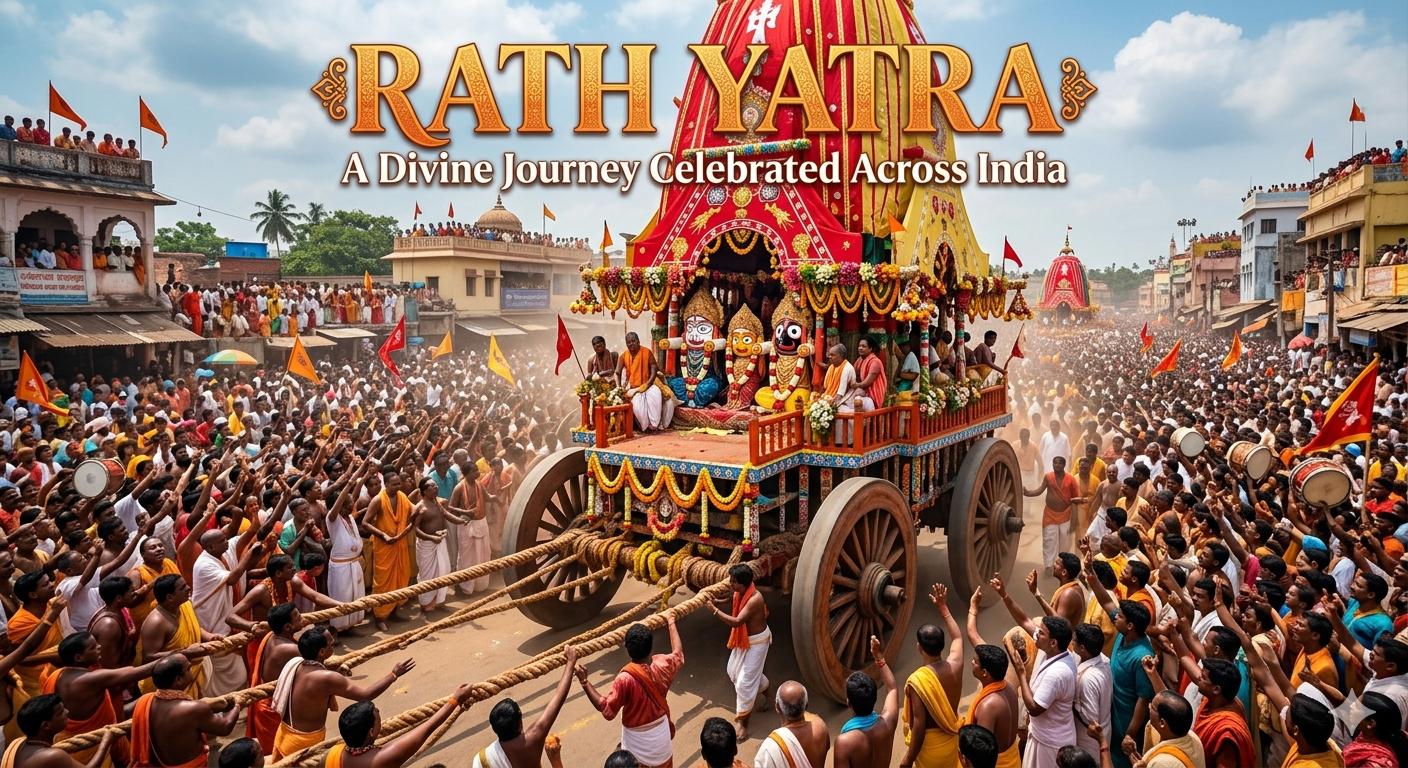Rath Yatra: A Divine Journey Celebrated Across India