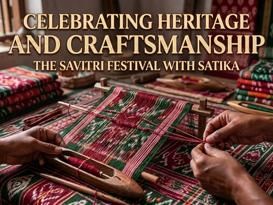 Celebrating Heritage and Craftsmanship: The Savitri Festival with Satika