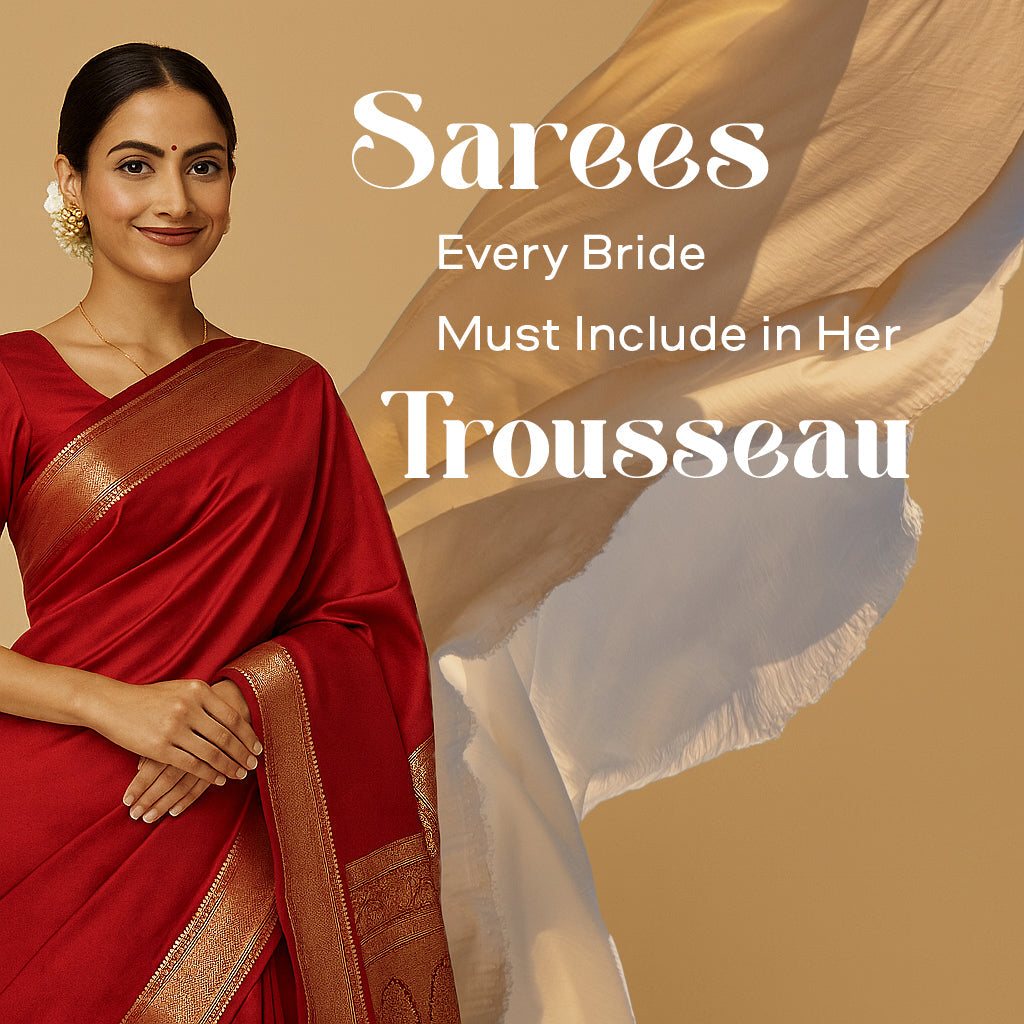 Sarees Every Bride Must Include in Her Trousseau