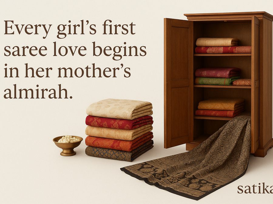 Every Girl’s First Saree Love Begins in Her Mother’s Almirah