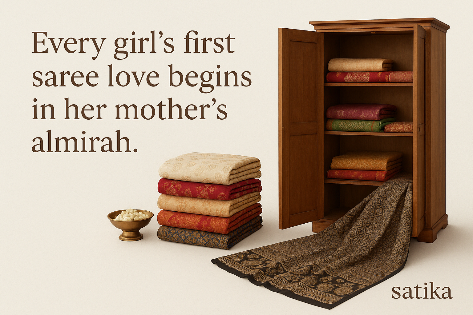 Every Girl’s First Saree Love Begins in Her Mother’s Almirah