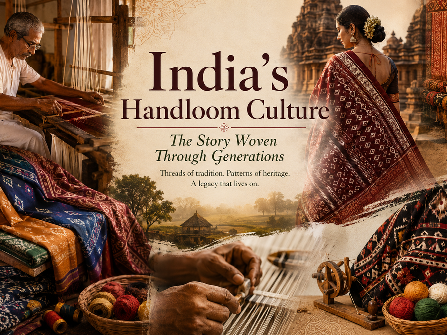 India’s Handloom Culture: The Story Woven Through Generations