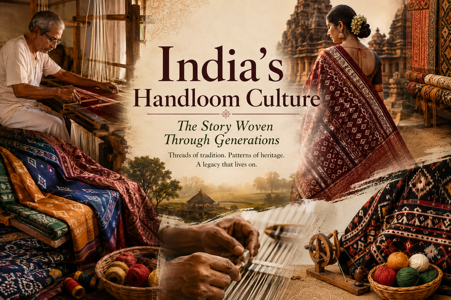India’s Handloom Culture: The Story Woven Through Generations