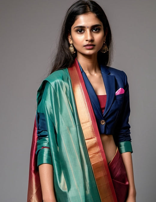 From the Runway to Your Wardrobe: Handloom Silks in 2024 Fashion Shows