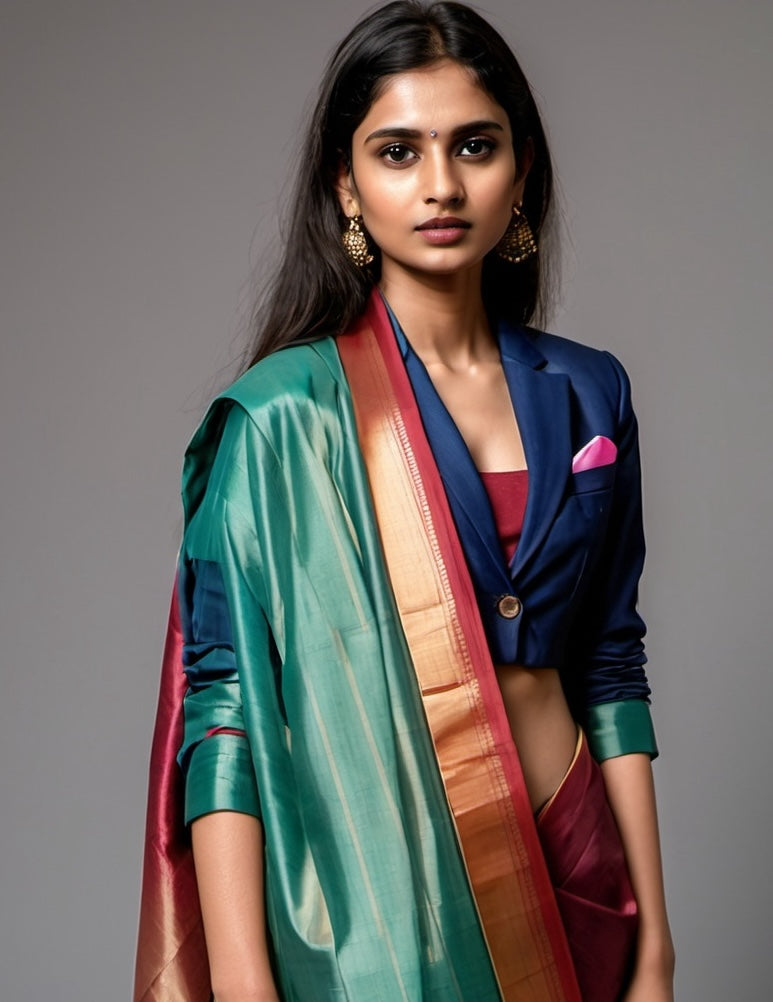 From the Runway to Your Wardrobe: Handloom Silks in 2024 Fashion Shows