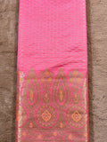 BLUSH PINK KATAN BANARSI SILK SAREE