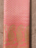 BABY PINK KATAN BANARSI SILK SAREE