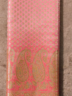 BABY PINK KATAN BANARSI SILK SAREE