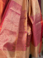 NOOR GOLDEN PINK TISSUE SAREE