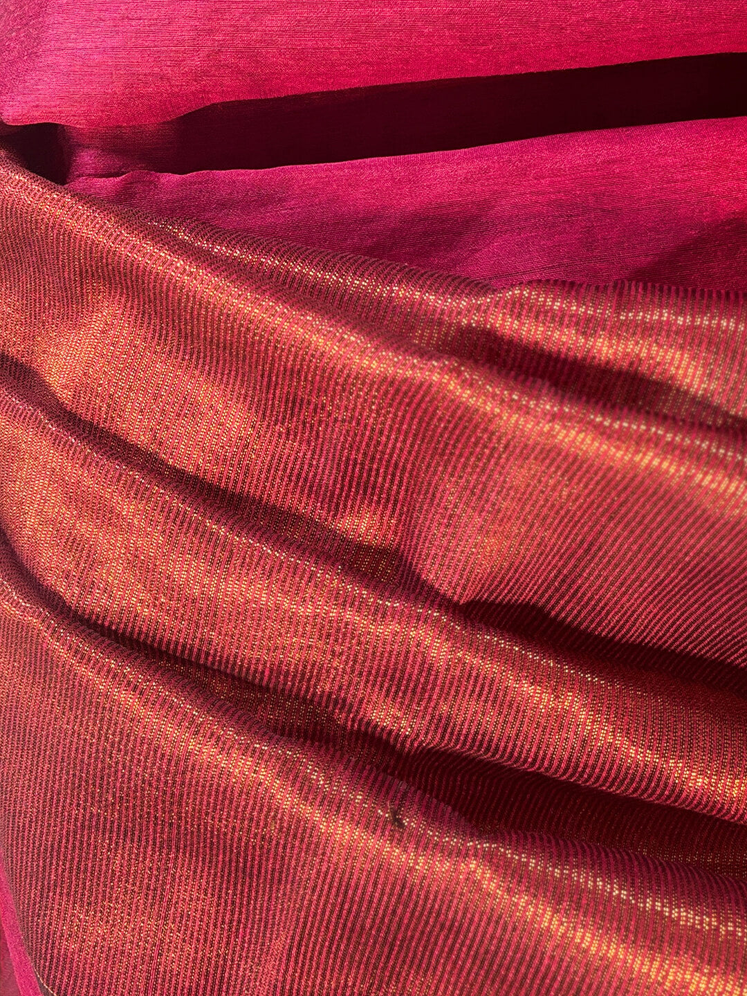 MATKA MASLIN HANDWOVEN SAREE