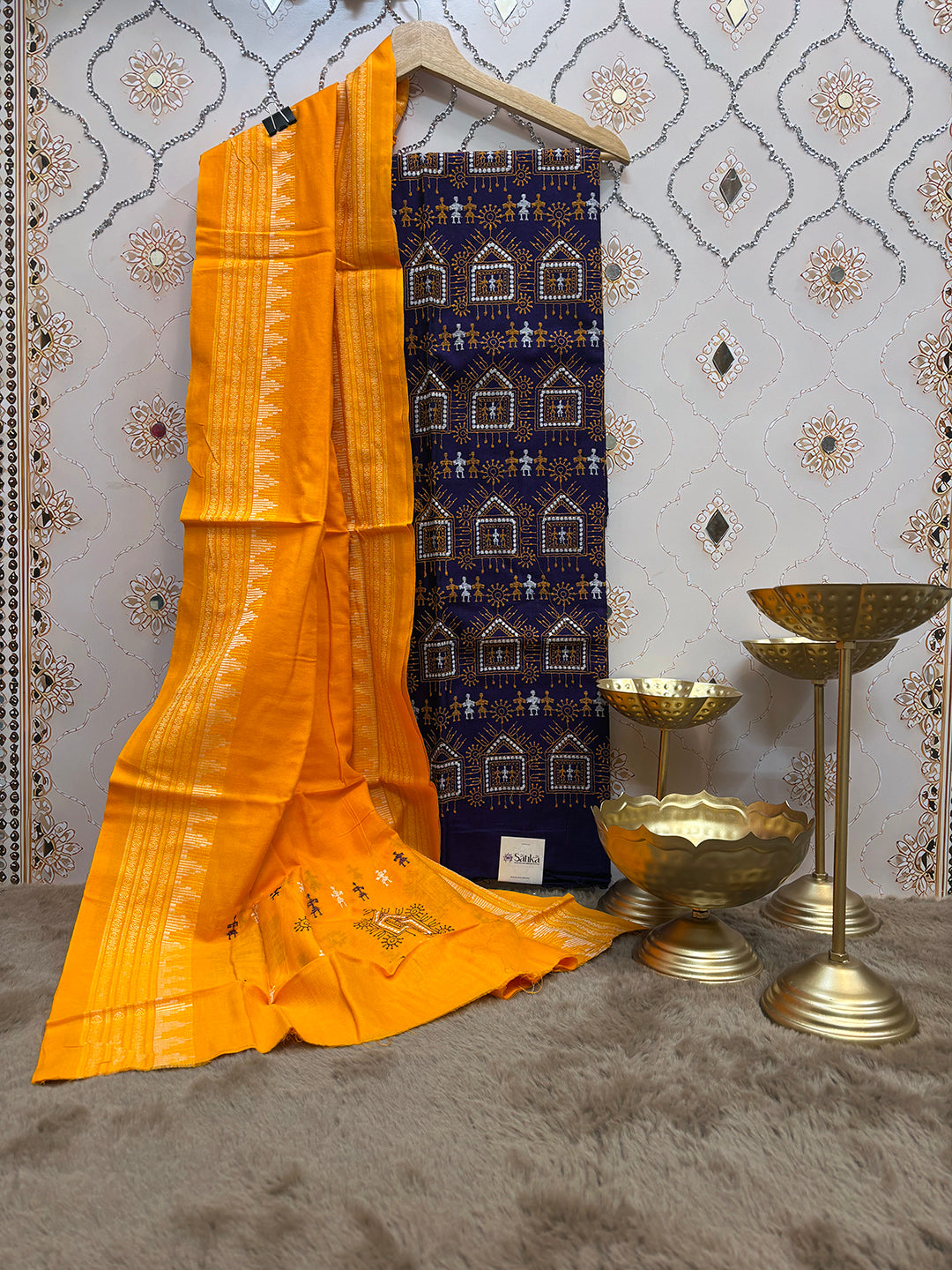 Jambuni Kutira Sambalpuri Handloom Suit Set