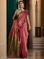 BRASSO LIGHT PINK SAREE