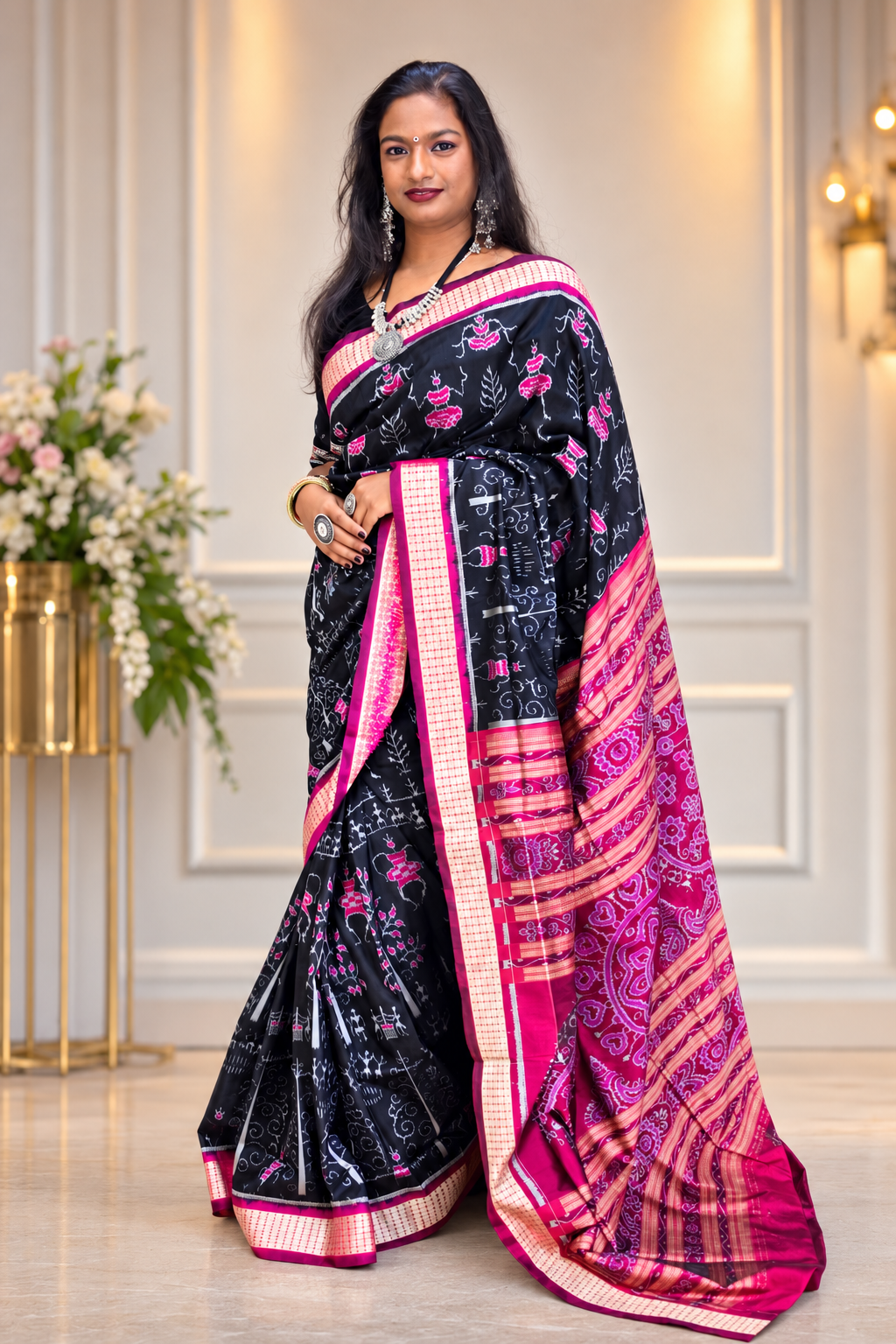 Customer in Satika Saree