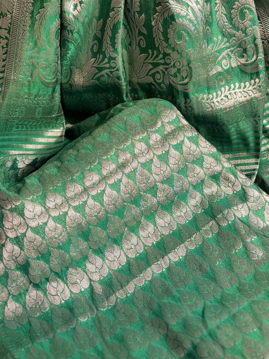 DARK BLUE MADURAI SILK SAREE