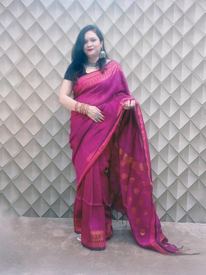 IMPERIAL PURPLE AND GOLDEN LINEN